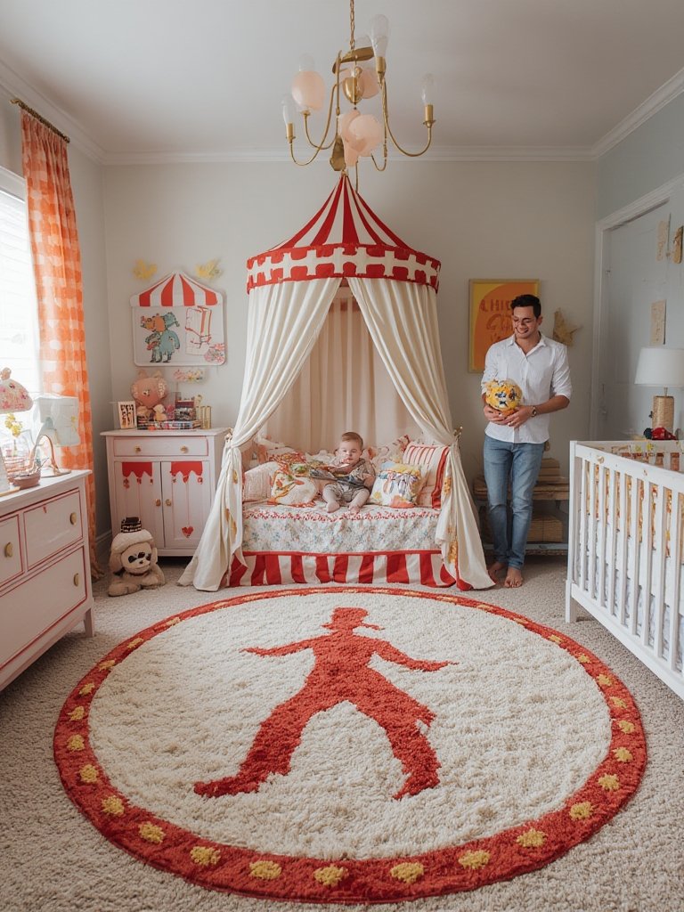Circus Nursery: 7 Amazing Ways to Create a Timeless Vintage Nursery (Proven Guide) 4 Circus Nursery - Illustration 3