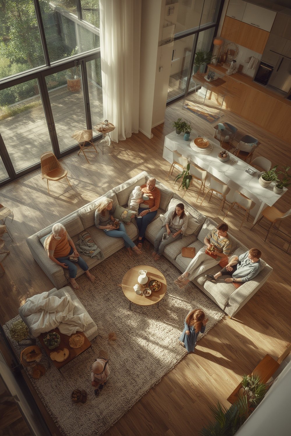 Multi-Generational Living: 7 Best Ways to Design a Proven Multi-Gen Home (Guide) 2 Multi-Generational Living - Illustration 1