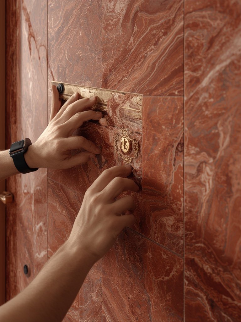Red Marble Bathroom: 7 Amazing Ways to Transform Your Space — Proven Guide 3 Red Marble Bathroom - Illustration 2