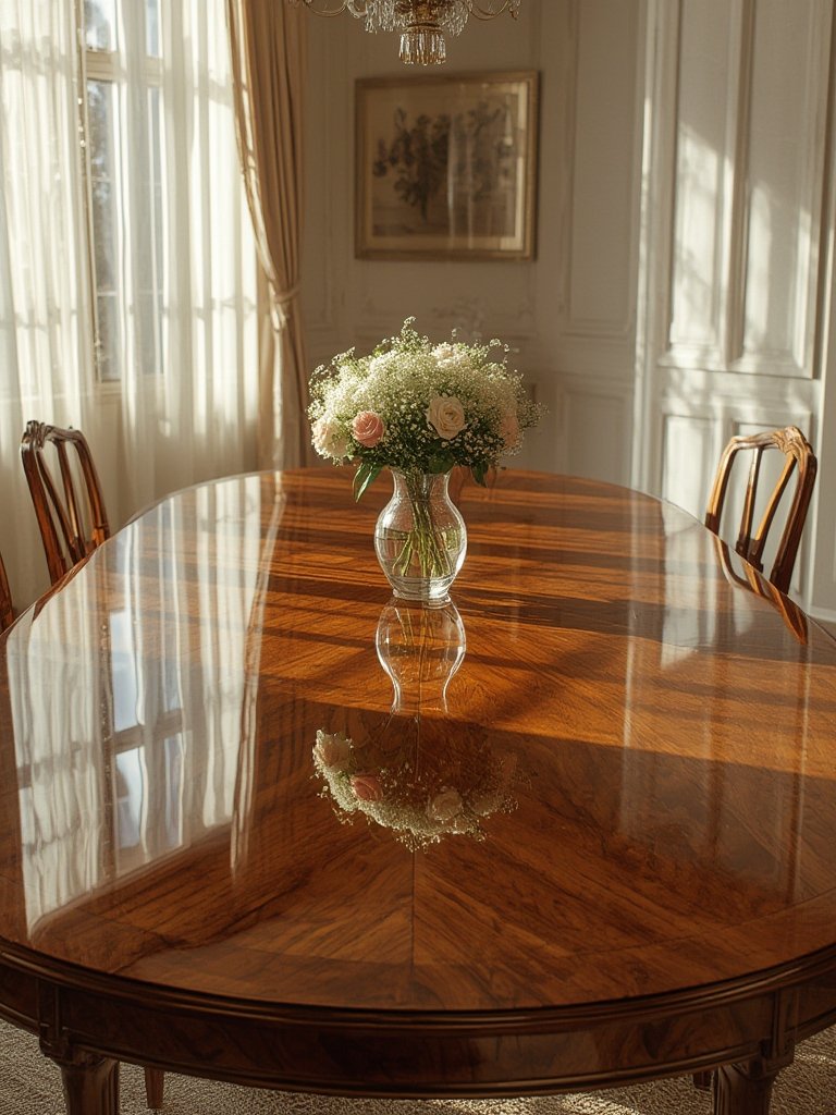 how to polish wood furniture