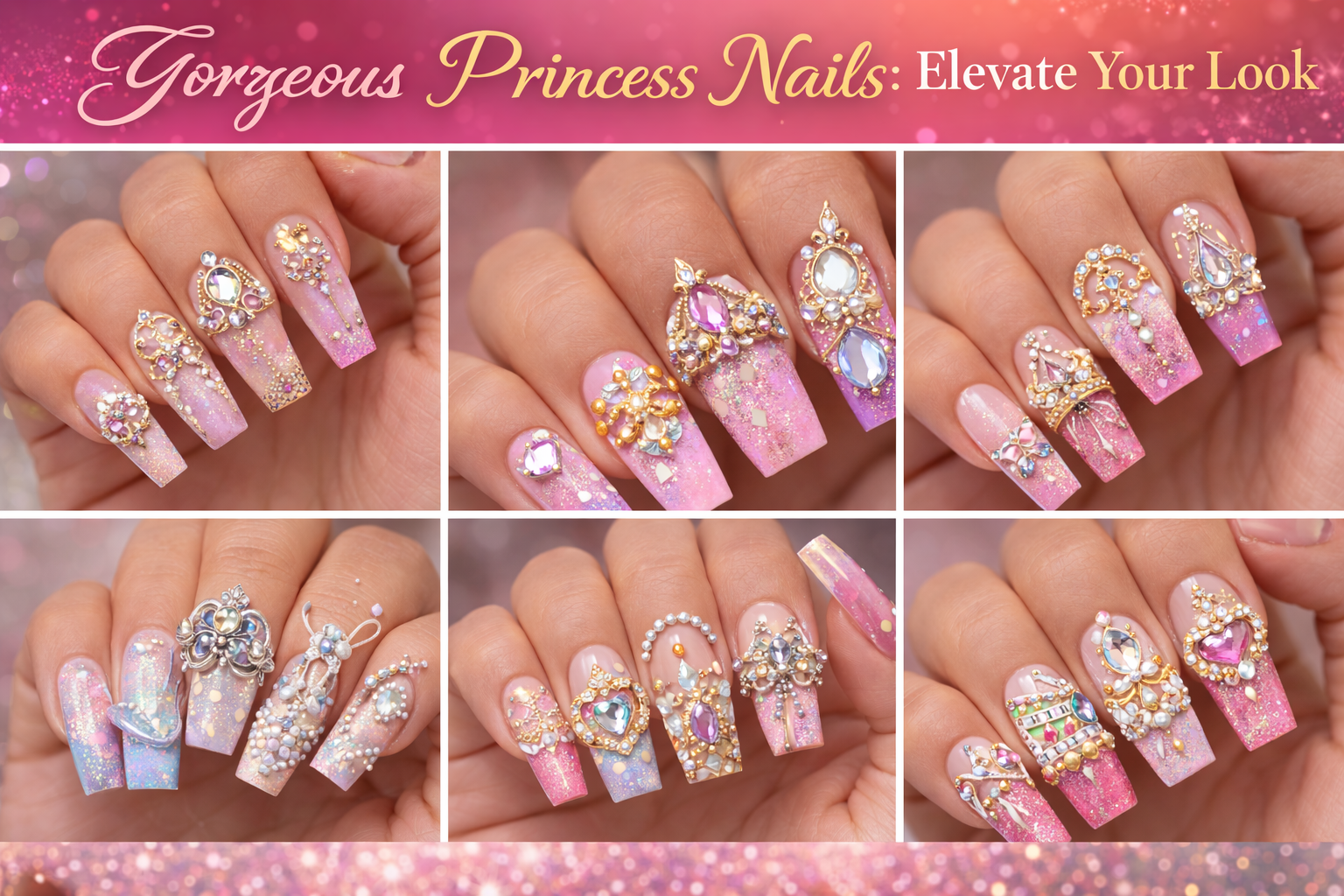 Gorgeous Princess Nails: Elevate Your Look 1 Gorgeous Princess Nails Elevate Your Look Focus Desk Pro