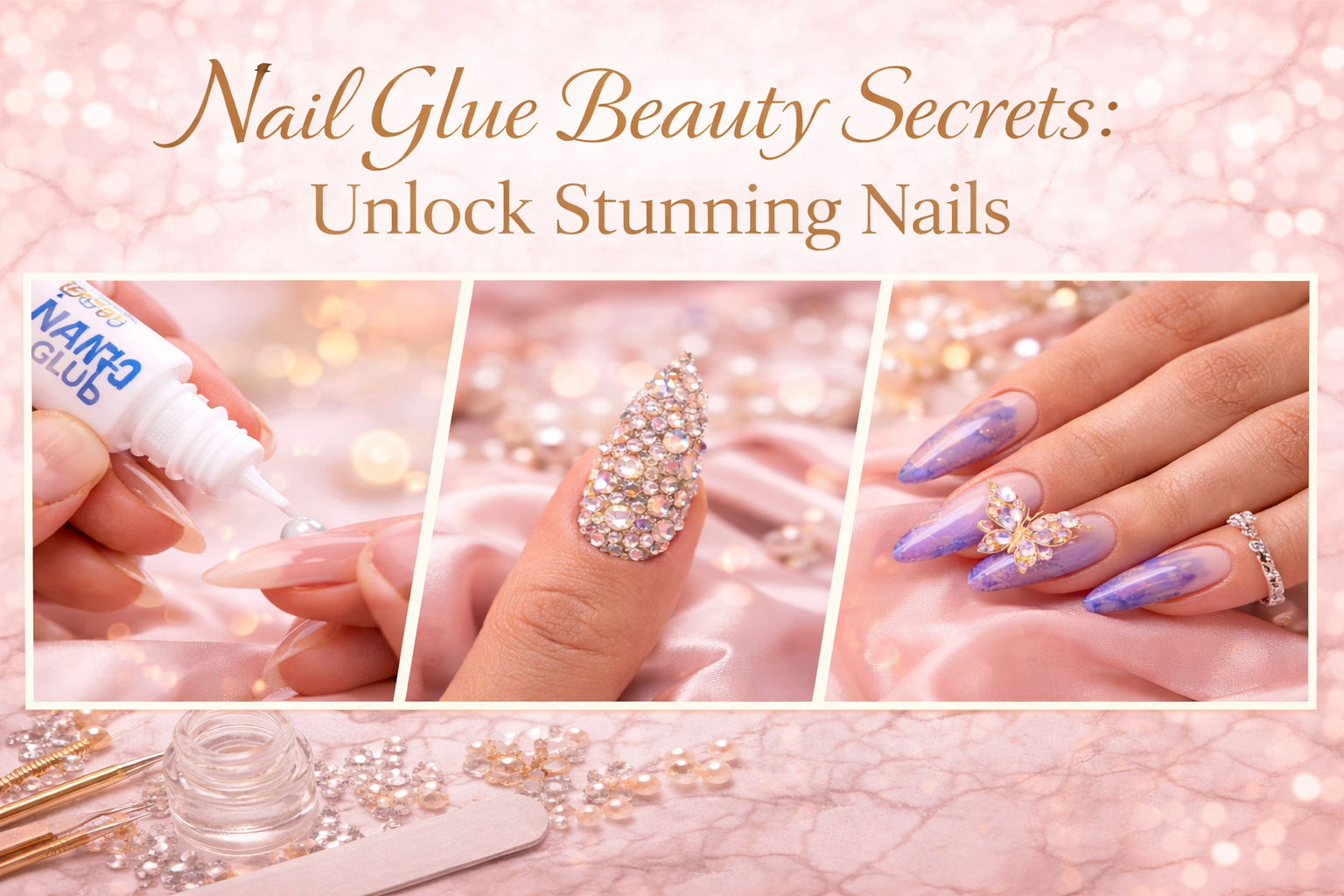 Nail Glue Beauty Secrets Unlock Stunning Nails Focus Desk Pro