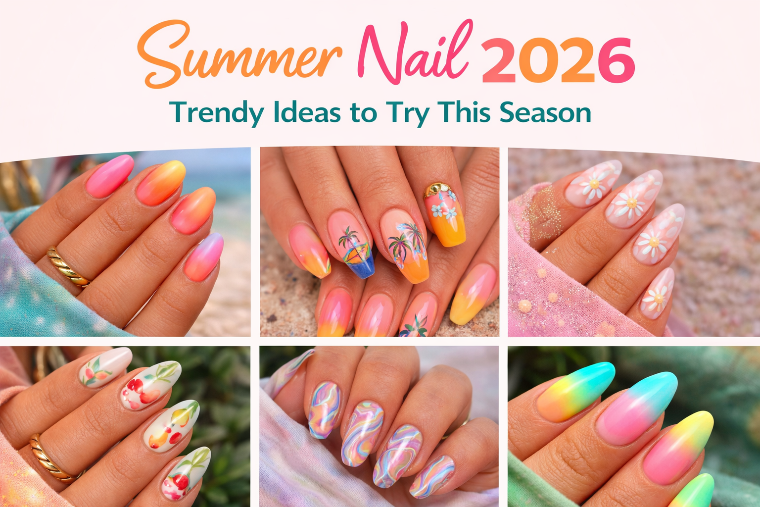 Summer nail designs for 2026 Focus Desk Pro
