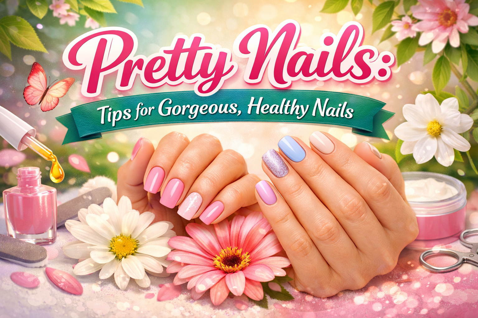 Pretty Nails: Tips for Gorgeous, Healthy Nails 1 pretty nails Focus Desk Pro